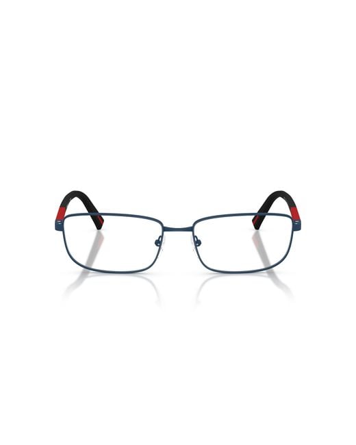 Prada Linea Rossa Black Ps 50Sv Tfy1O1 Optical Frames Metal Pillow Normal for men