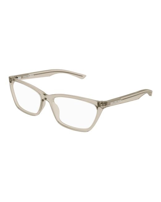 Balenciaga Black Bb0406O 004 Optical Frames Acetate Transparent Cat Eye
