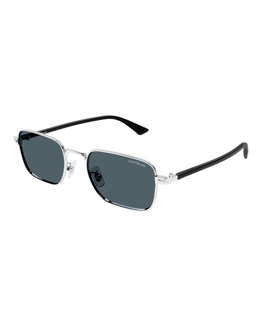 Montblanc Black Mb0339S 003 Sunglasses Metal Squared for men