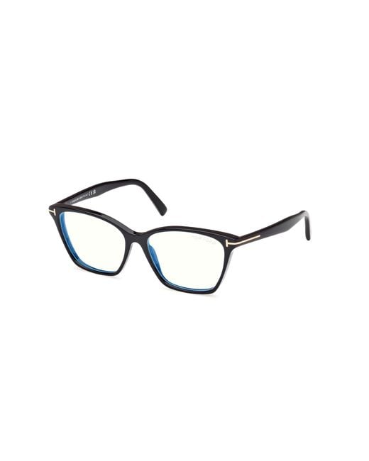 Tom Ford Black Ft5949-B 001 Optical Frames Acetate Cat Eye Normal