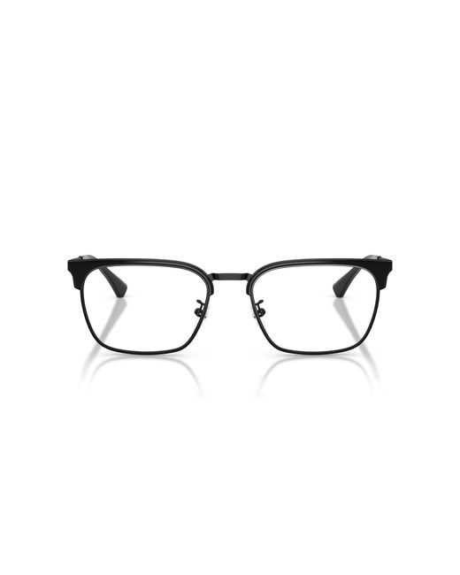 Emporio Armani Black Ea1186D 3001 Optical Frames Metal Transparent Squared Normal for men