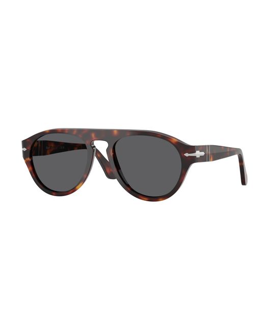 Persol Black Po3370S 24/B1 Sunglasses Acetate Pilot Normal