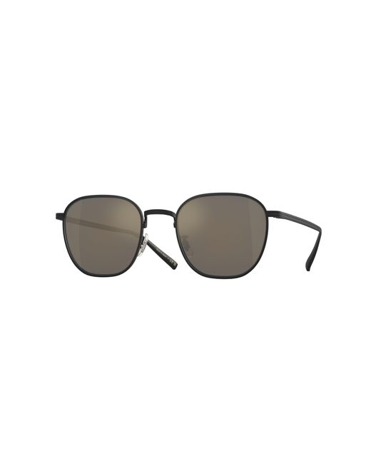 Oliver Peoples Black Ov1329St Rynn 501739 Sunglasses Titanium Squared Normal