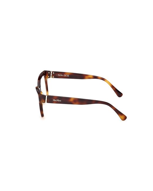 Max Mara Black Mm5206 052 Optical Frames Acetate Squared Normal