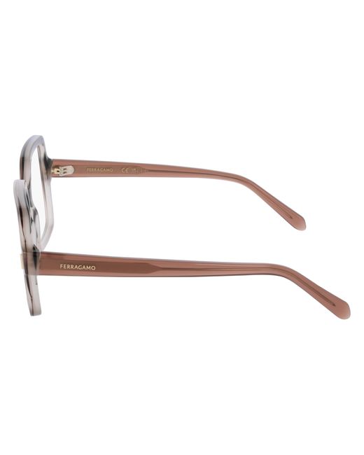 Ferragamo Black Sf3031 013 Optical Frames Acetate Squared Normal