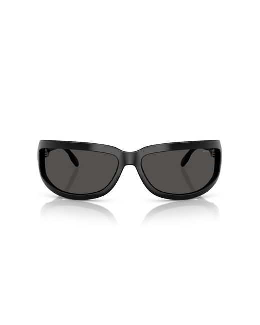 Michael Kors Black Mk2226 Zion 300587 Sunglasses Injected Geometric Normal for men