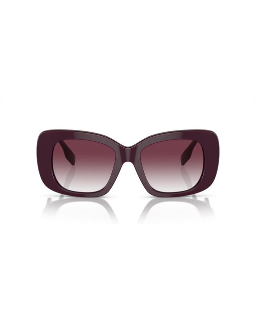 Burberry Black Be4410 39798H Sunglasses Acetate Squared Normal Shaded
