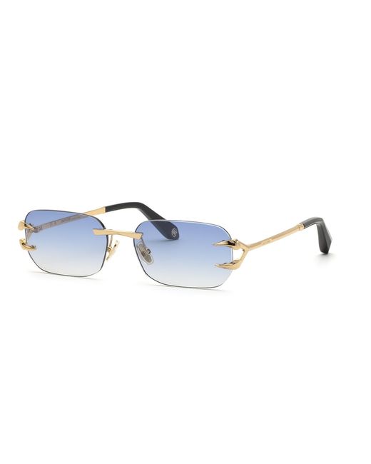 Roberto Cavalli Black Src181 300B Sunglasses Metal Squared Normal Nuanced