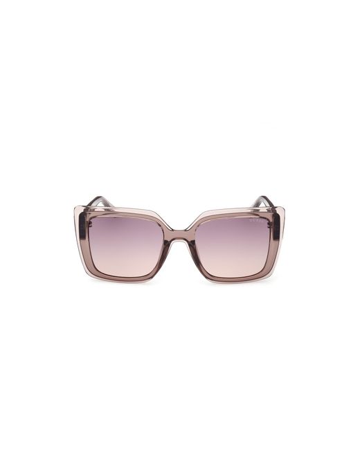 Guess Black Gu7908 59Z Sunglasses Injected Squared Normal Shaded