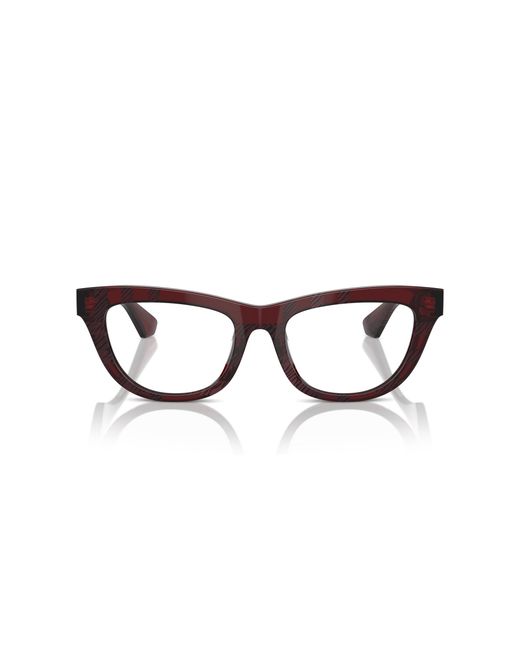 Burberry Black Be2406U 4115 Optical Frames Acetate Transparent Squared Normal