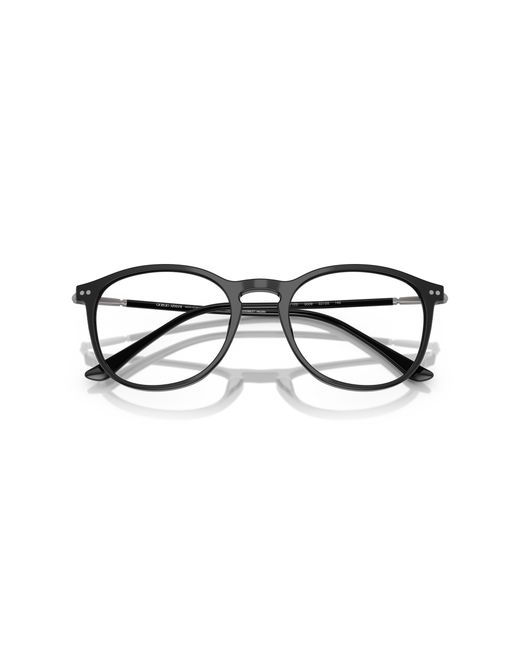 Giorgio Armani Black Ar7125 5009 Optical Frames Acetate Transparent Pantos Normal for men
