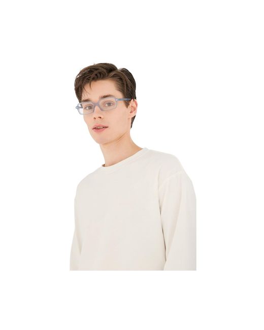 Retrosuperfuture Blue Kkw Numero 151 Bella Optical Frames Acetate Squared