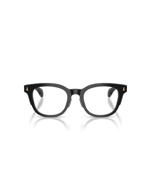 Moncler Black Me2011D 3001 Optical Frames Acetate Transparent Pantos Normal