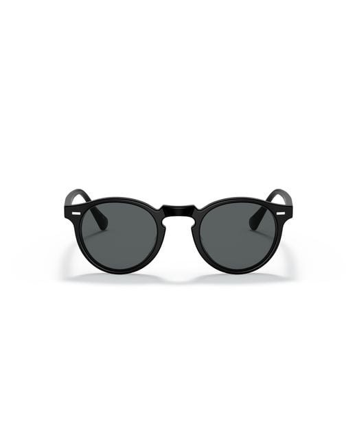 Oliver Peoples Black Ov5217S Gregory Peck Sun 1031P2 Sunglasses Acetate Pantos Polarized