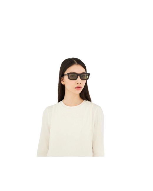 Retrosuperfuture Black Nc2 Fred 2.0 3627 Sunglasses Squared Normal