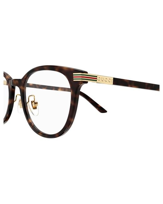 Gucci Black Gg1905Oj 002 Optical Frames Acetate Transparent Round