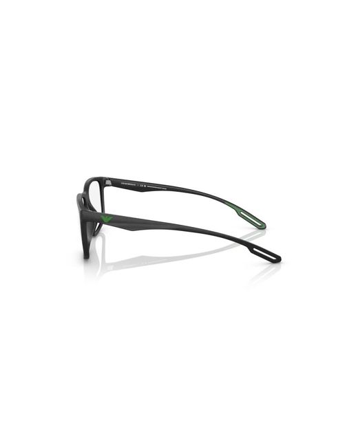 Emporio Armani Black Ea3209U 5001 Optical Frames Plastic Squared for men