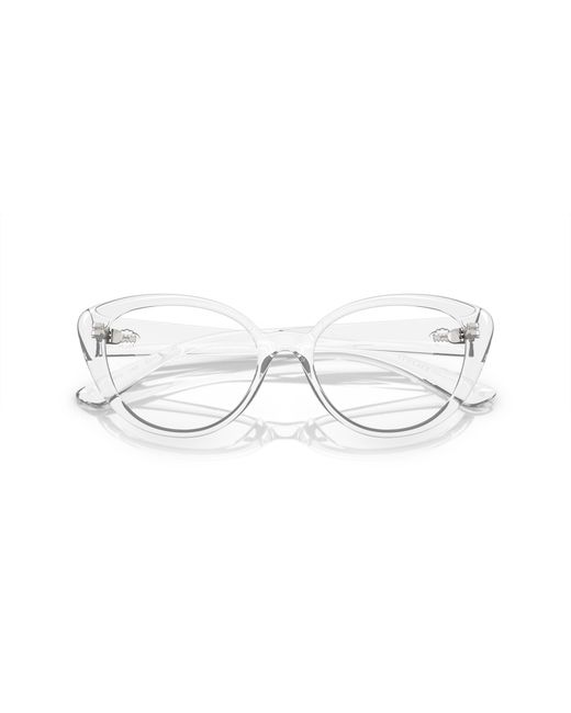 Versace Black Ve3349U 148 Optical Frames Injected Round Normal