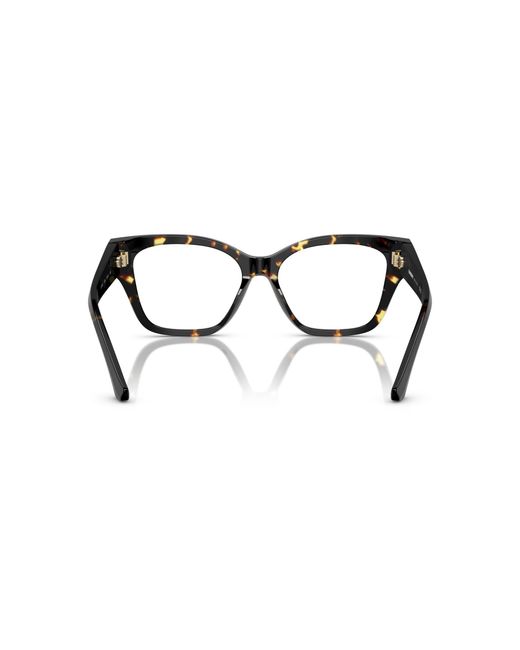 Burberry Black Be2420 4106 Optical Frames Acetate Cat Eye Normal