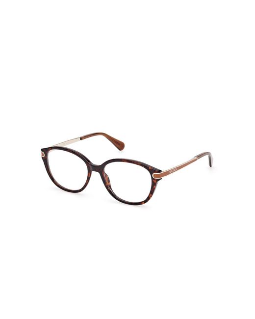 MAX&Co. Black Mo5171 052 Optical Frames Injected Round Normal