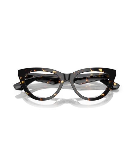 Burberry Black Be2418U 4106 Optical Frames Acetate Cat Eye Normal