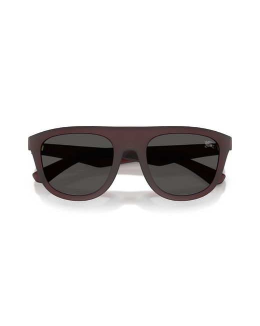 Burberry Black Be4459U 417187 Sunglasses Injected Squared Normal for men