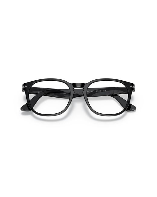 Persol Black Po3283V 95 Optical Frames Plastic Squared for men
