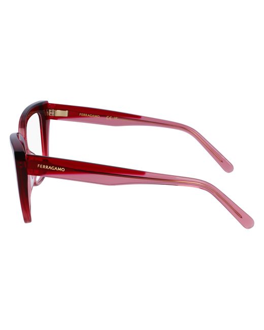 Ferragamo Black Sf2939N 617 Optical Frames Acetate Squared Normal Normal