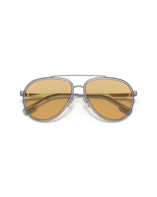 Burberry Black Be3125 Oliver 1003/8 Sunglasses Metal Pilot Normal for men