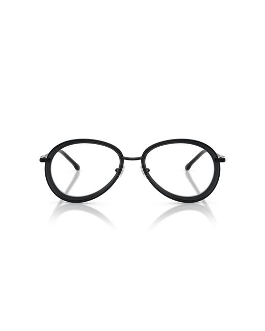 DIESEL Black Dl5007 1002 Optical Frames Metal Round Normal