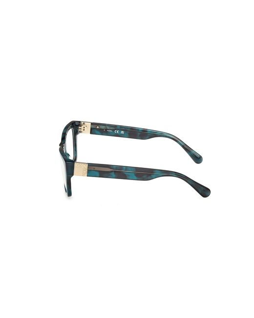 MAX&Co. Black Mo5186 055 Optical Frames Acetate Squared Normal