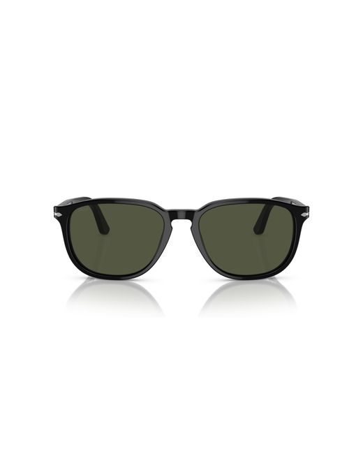 Persol Black Po3019S 95/31 Sunglasses Acetate Squared Normal for men