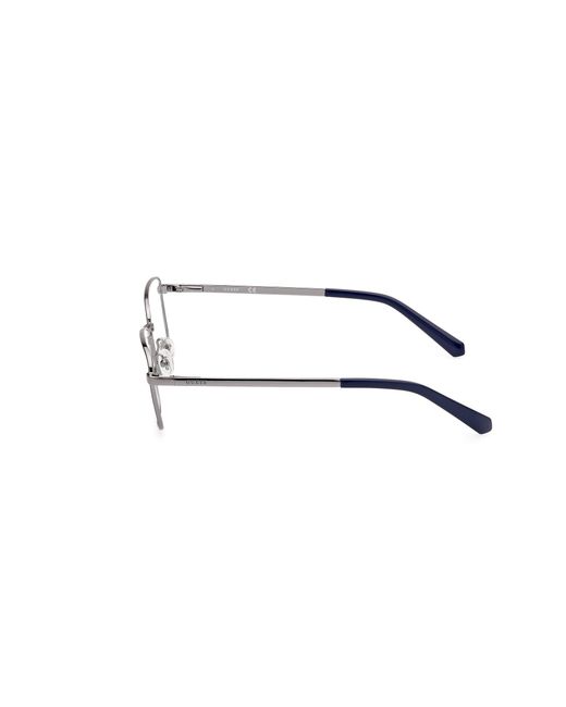 Guess Black Gu50074 092 Optical Frames Metal Squared Normal for men