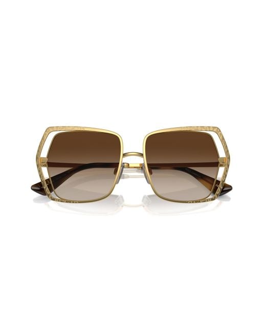 Dolce & Gabbana Black Dg2306 02/13 Sunglasses Metal Butterfly Normal Shaded