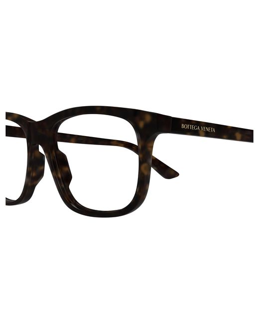 Bottega Veneta Black Bv1316O 002 Optical Frames Acetate Transparent Squared