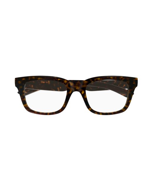 Balenciaga Black Bb0429O 002 Optical Frames Acetate Transparent Squared for men