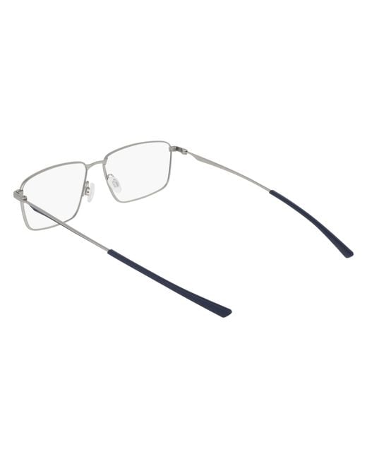 Nike Black 4319 045 Optical Frames Metal Squared Normal for men