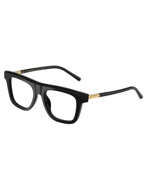 Dolce & Gabbana Black Dg3434 501 Optical Frames Acetate Squared Normal for men