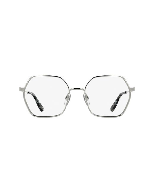 Karl Lagerfeld Black Kl363 040 Optical Frames Metal Squared Normal