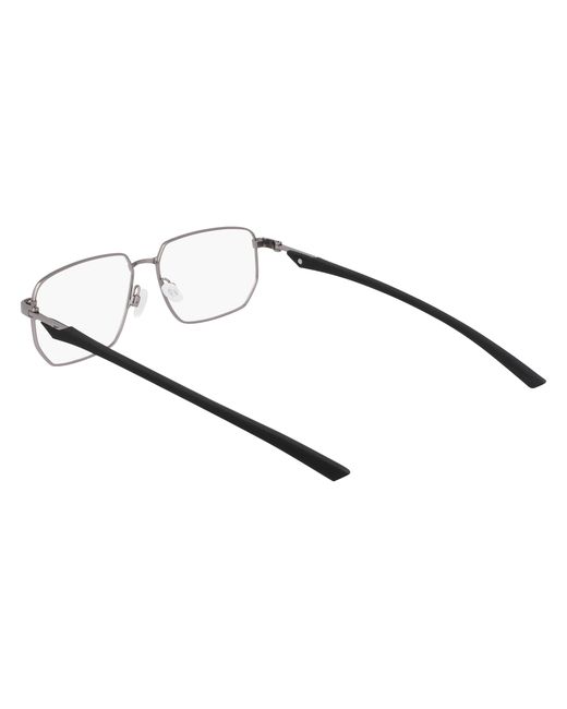 Nike Black 4317 070 Optical Frames Metal Squared Normal for men