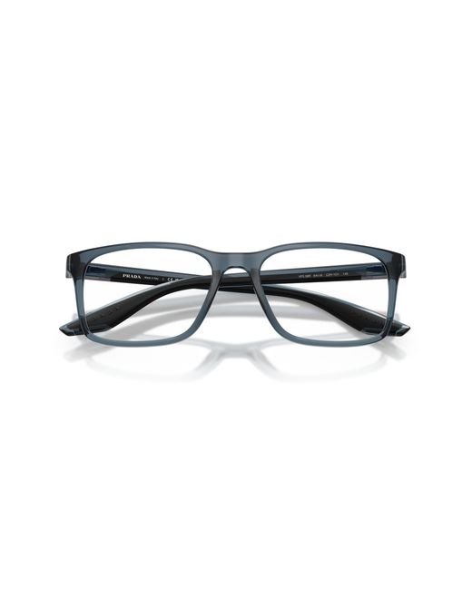 Prada Linea Rossa Black Ps 08Rv Czh1O1 Optical Frames Injected Pillow Normal for men