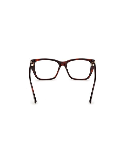 MAX&Co. Black Mo5213 052 Optical Frames Acetate Squared Normal