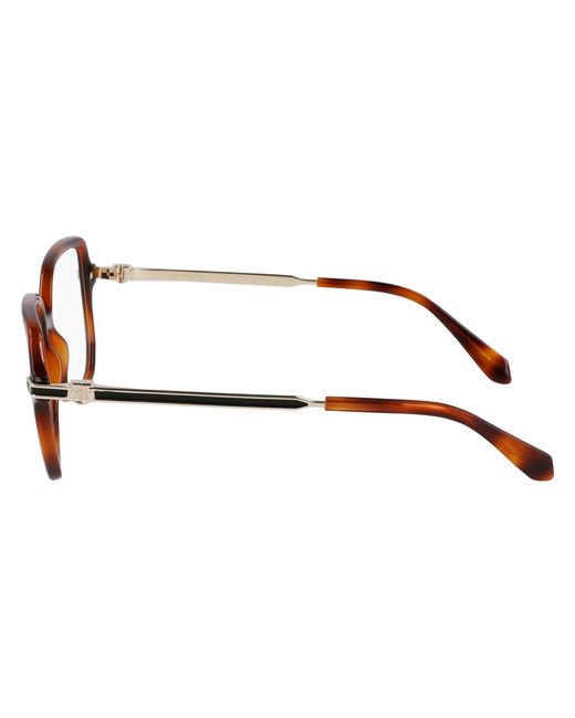 Ferragamo Black Sf3012 240 Optical Frames Acetate Squared Normal