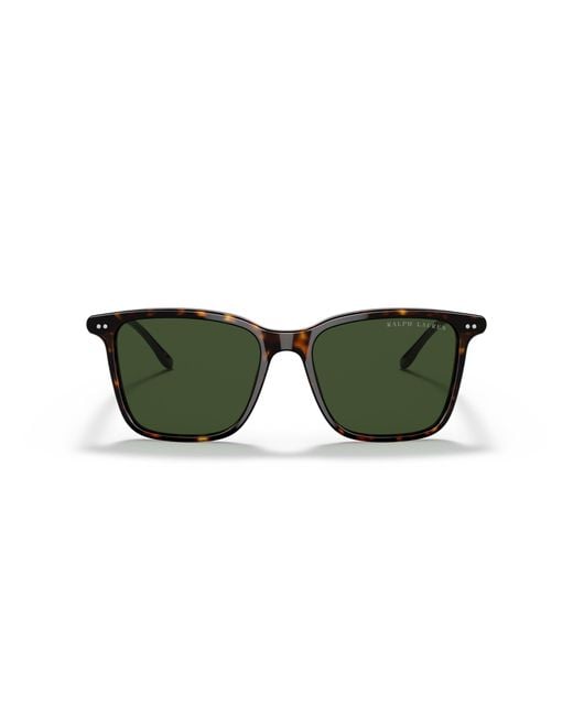 Ralph Lauren Green Rl8199 500371 Sunglasses Acetate Pillow Normal for men