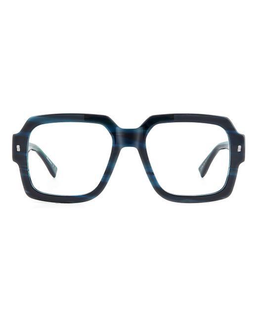 DSquared² Black D2 0148 Zi9 Optical Frames Acetate Squared Normal for men