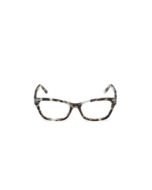 Guess Black Gu50353 086 Optical Frames Acetate Squared Normal