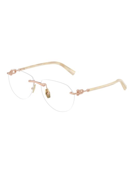Tiffany & Co Black Tf1173K 6214 Optical Frames Metal Pilot Normal