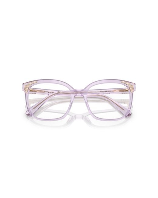 Swarovski Black Sk2033 1079 Optical Frames Acetate Butterfly Normal