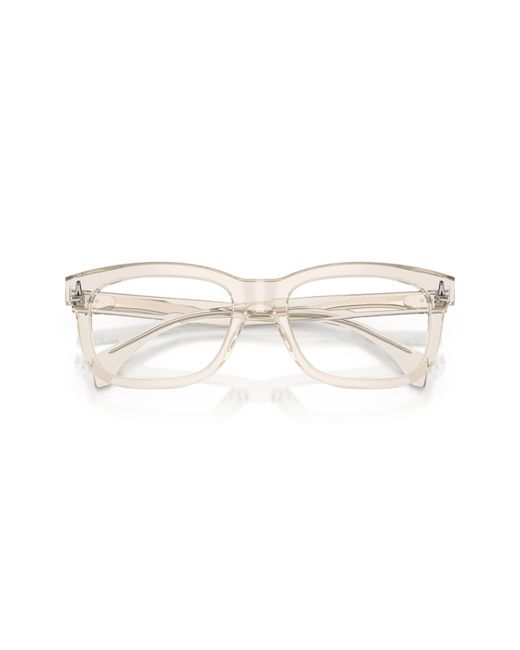 Moncler Black Me2019 3003 Optical Frames Acetate Transparent Squared Normal