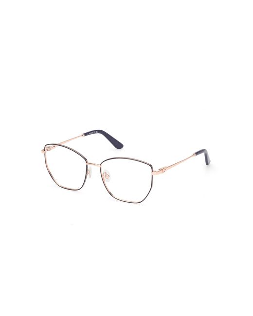 Guess Black Gu2825 020 Optical Frames Metal Squared Normal
